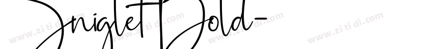 Sniglet Bold字体转换